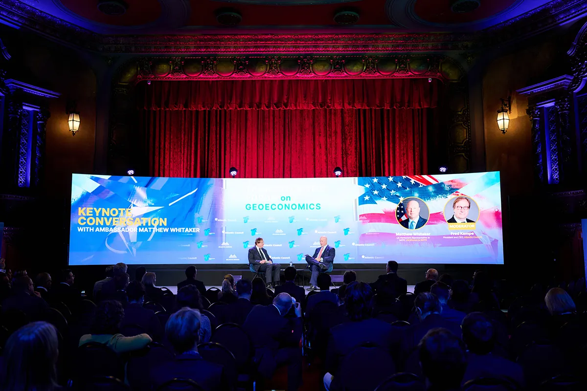 2025 Transatlantic Forum on GeoEconomics in Brussels
