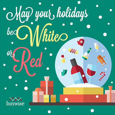 May your holidays be white or red